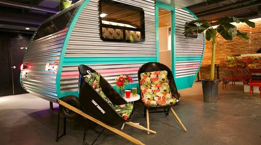 Trailer Park After Dark